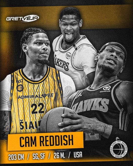 开云数字工具-19年10号秀！立陶宛俱乐部BC Siauliai官宣雷迪什加盟